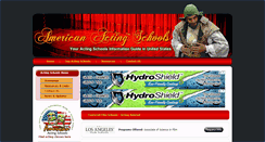 Desktop Screenshot of iactingschools.com
